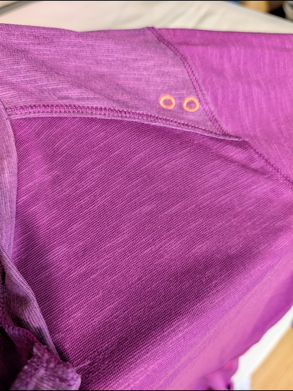 Eddie Bauer Purple Long Sleeve Athletic Top - Picture 6 of 9